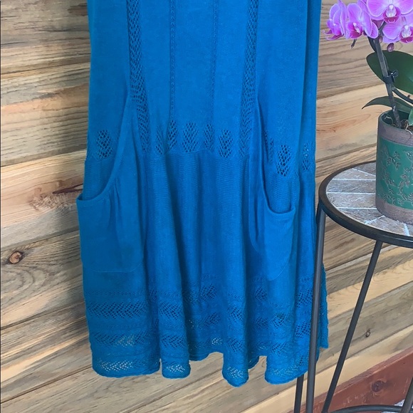 Knit Sundance Cotton and Linen Dress - Picture 3 of 5